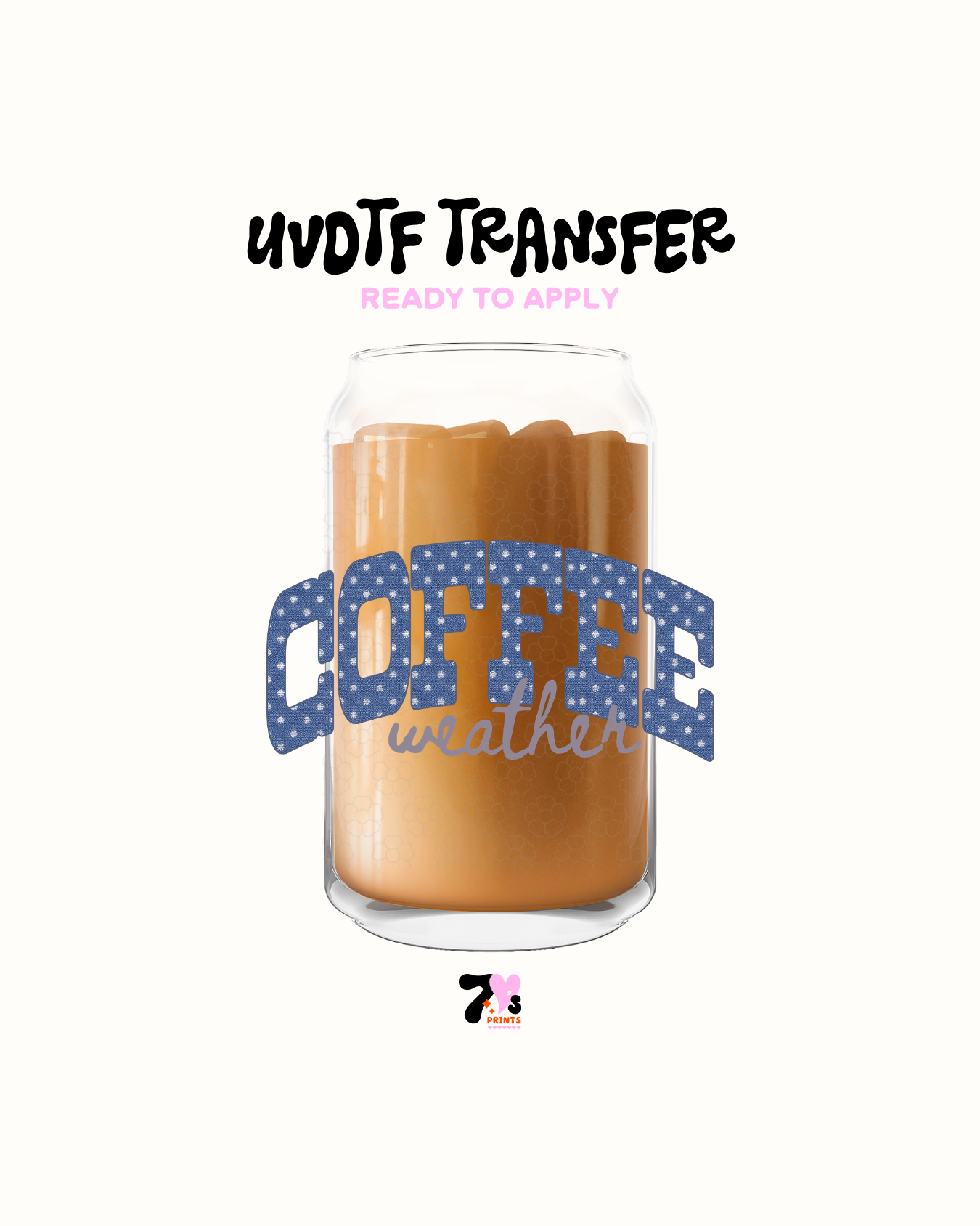 Coffee weather - UVDTF Decal
