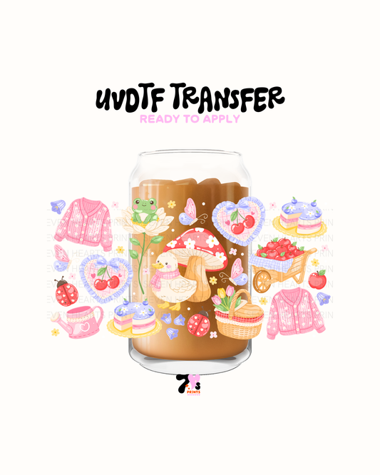 Chicken and mushroom - UVDTF Wrap