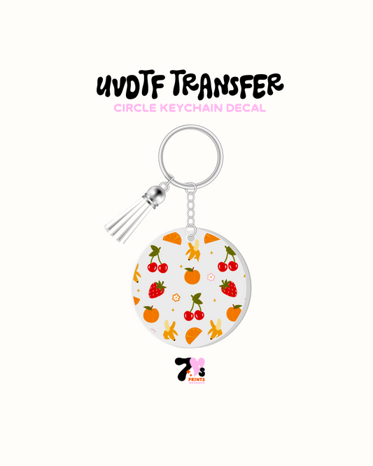 Fruits - Round Keychain