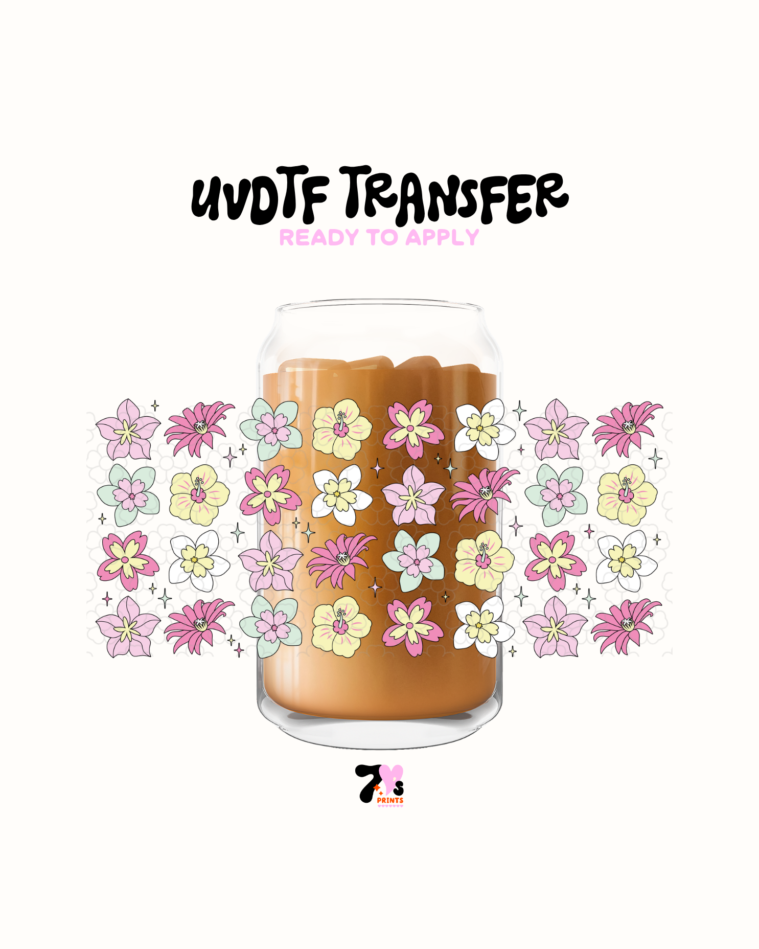 Summer flowers - UVDTF Wrap