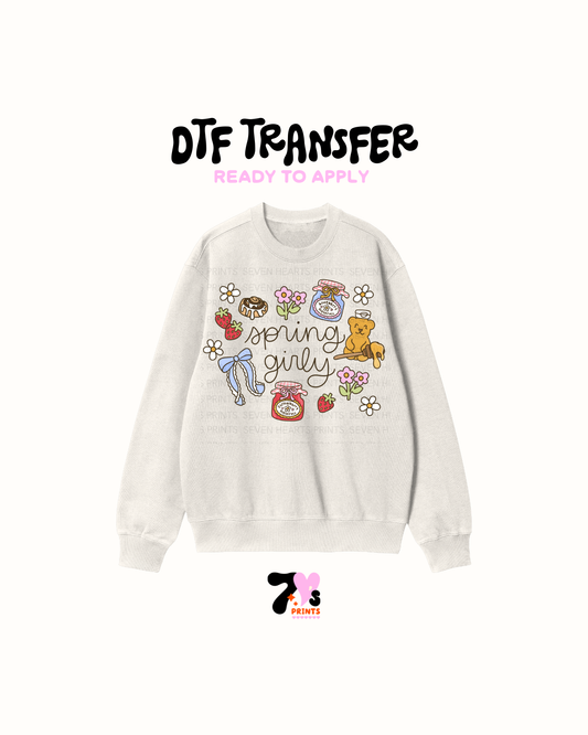 Spring girly- DTF Transfers