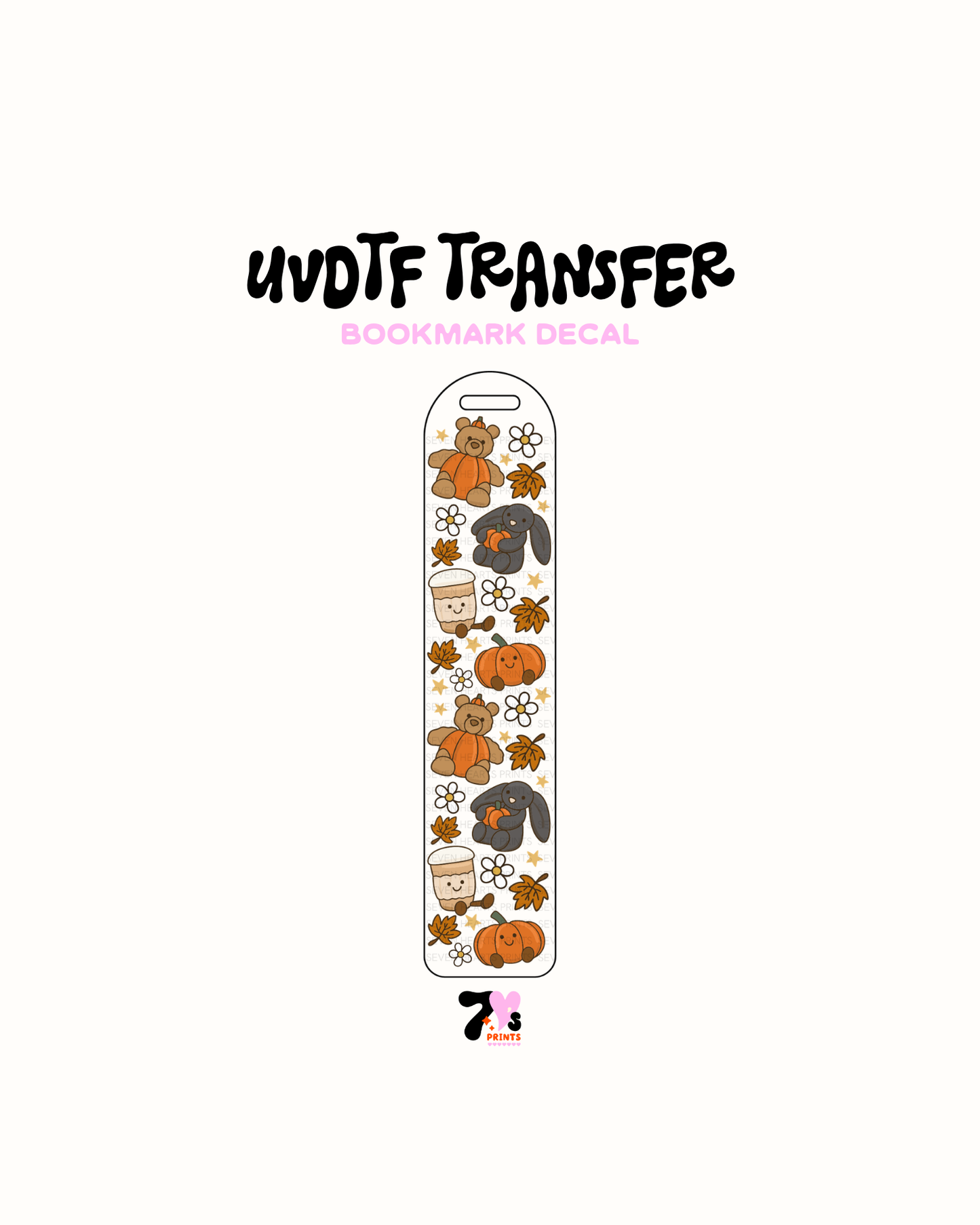 #172 UVDTF Bookmark Decal 1.1