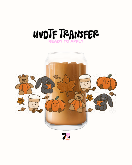 Cute fall vibes - UVDTF Wrap
