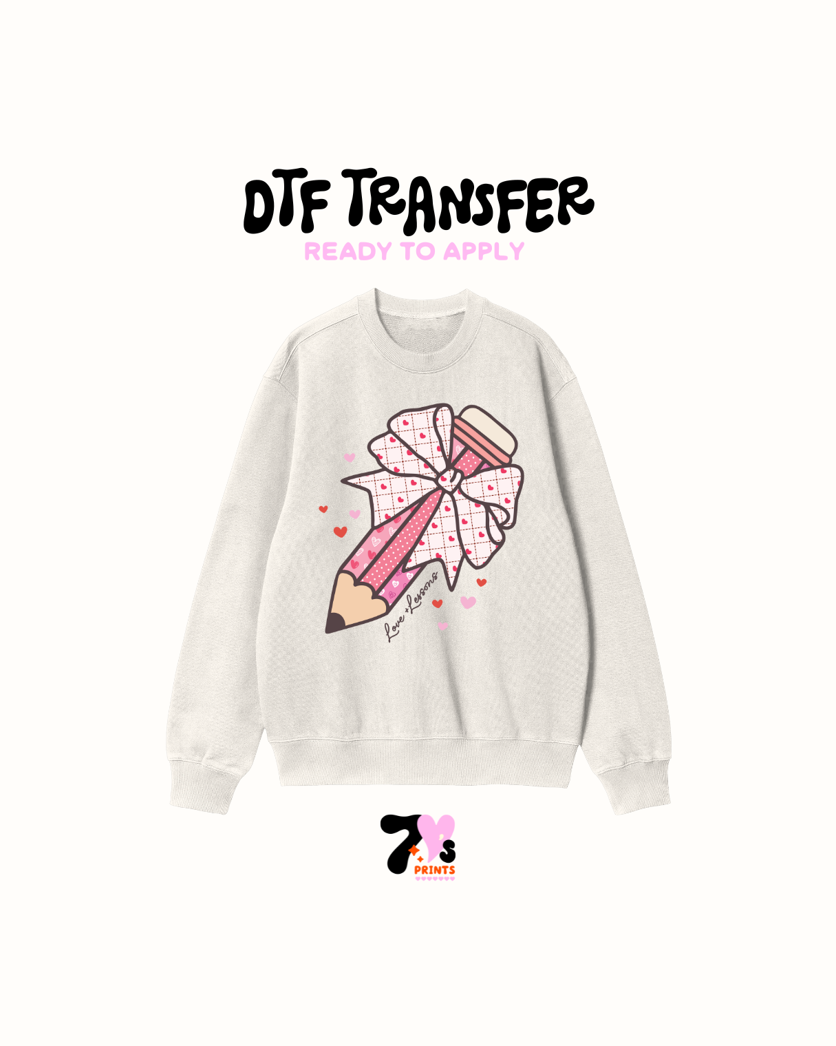 Love pencil - DTF Transfer