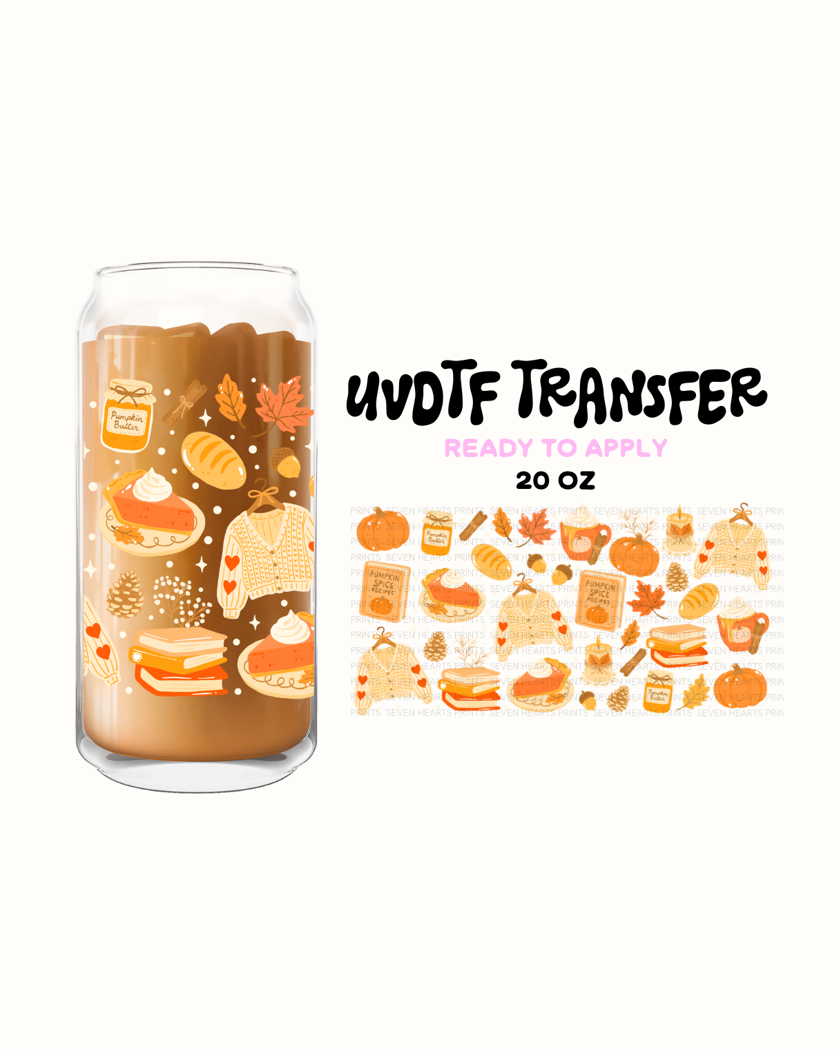 Fall - UVDTF 20oz Cup Wrap
