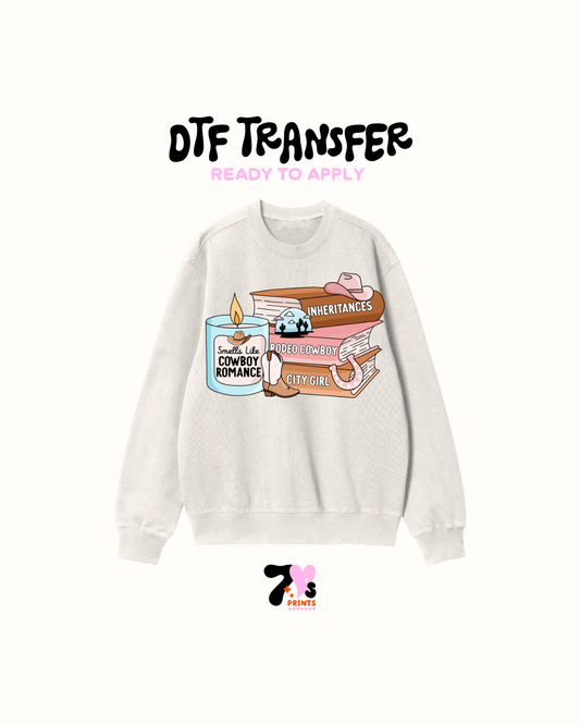Smells like cowboy romance - DTF Transfers