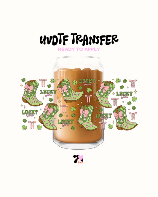 Lucky girl - UVDTF Wrap