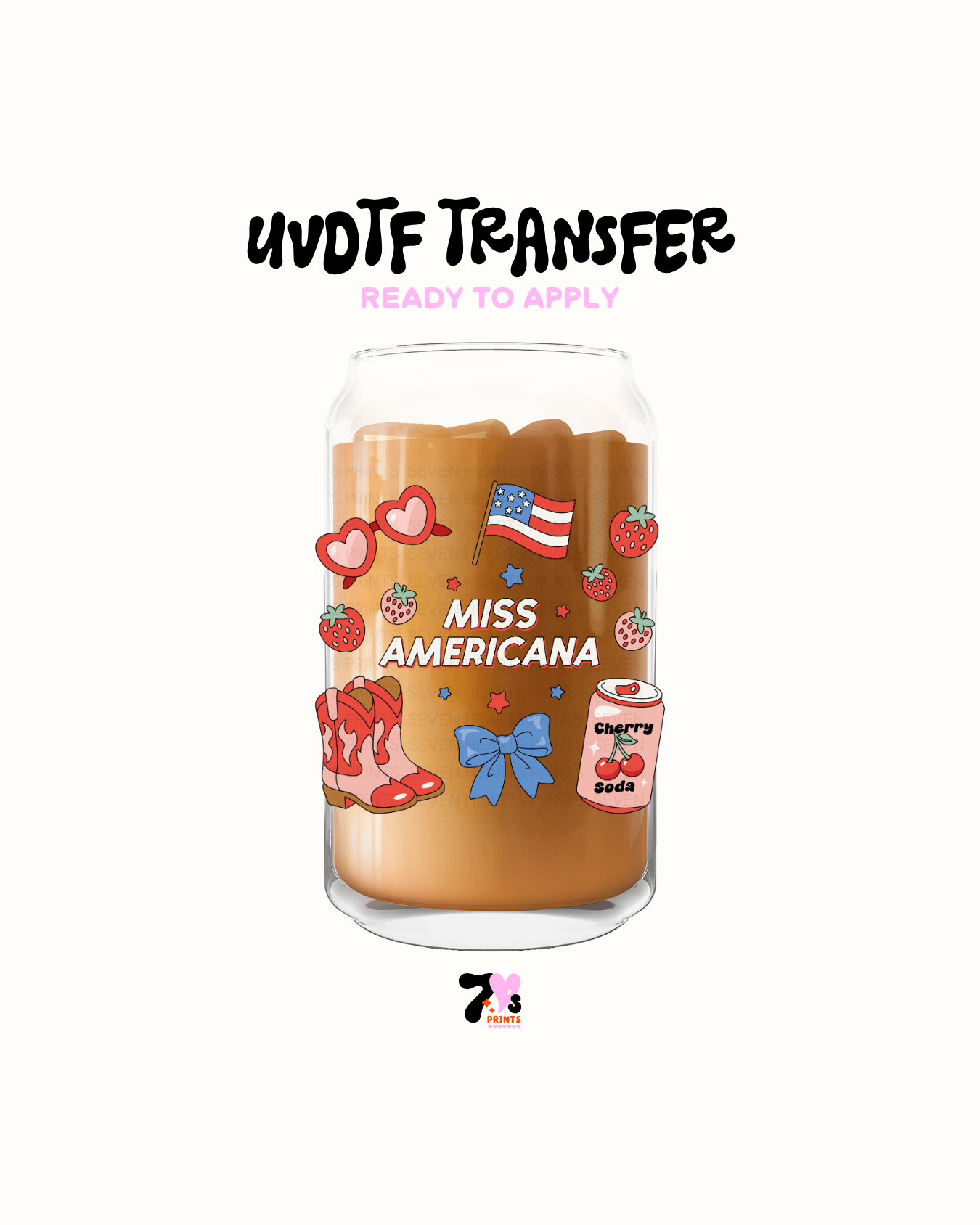 Miss americana - UVDTF Decal