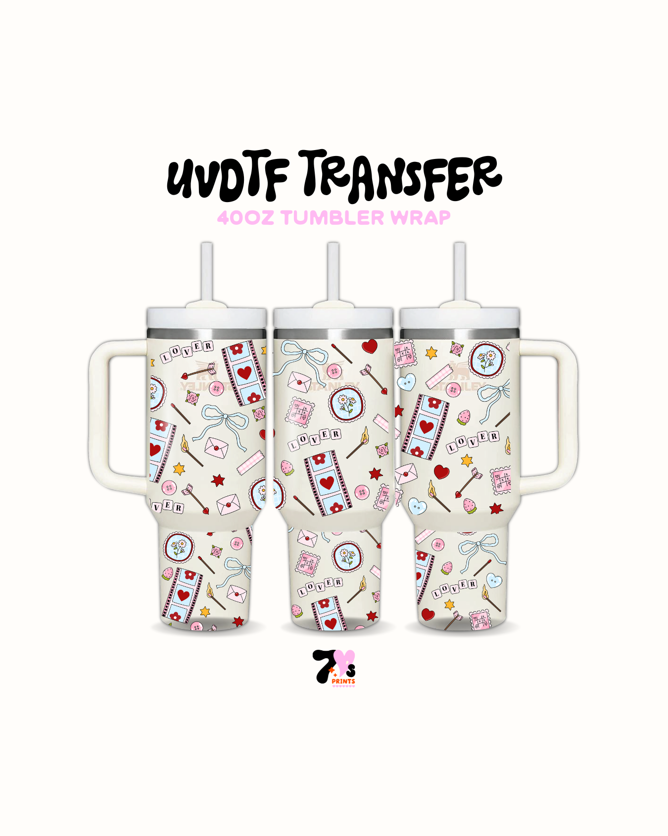 Lover Mix - UVDTF Wrap