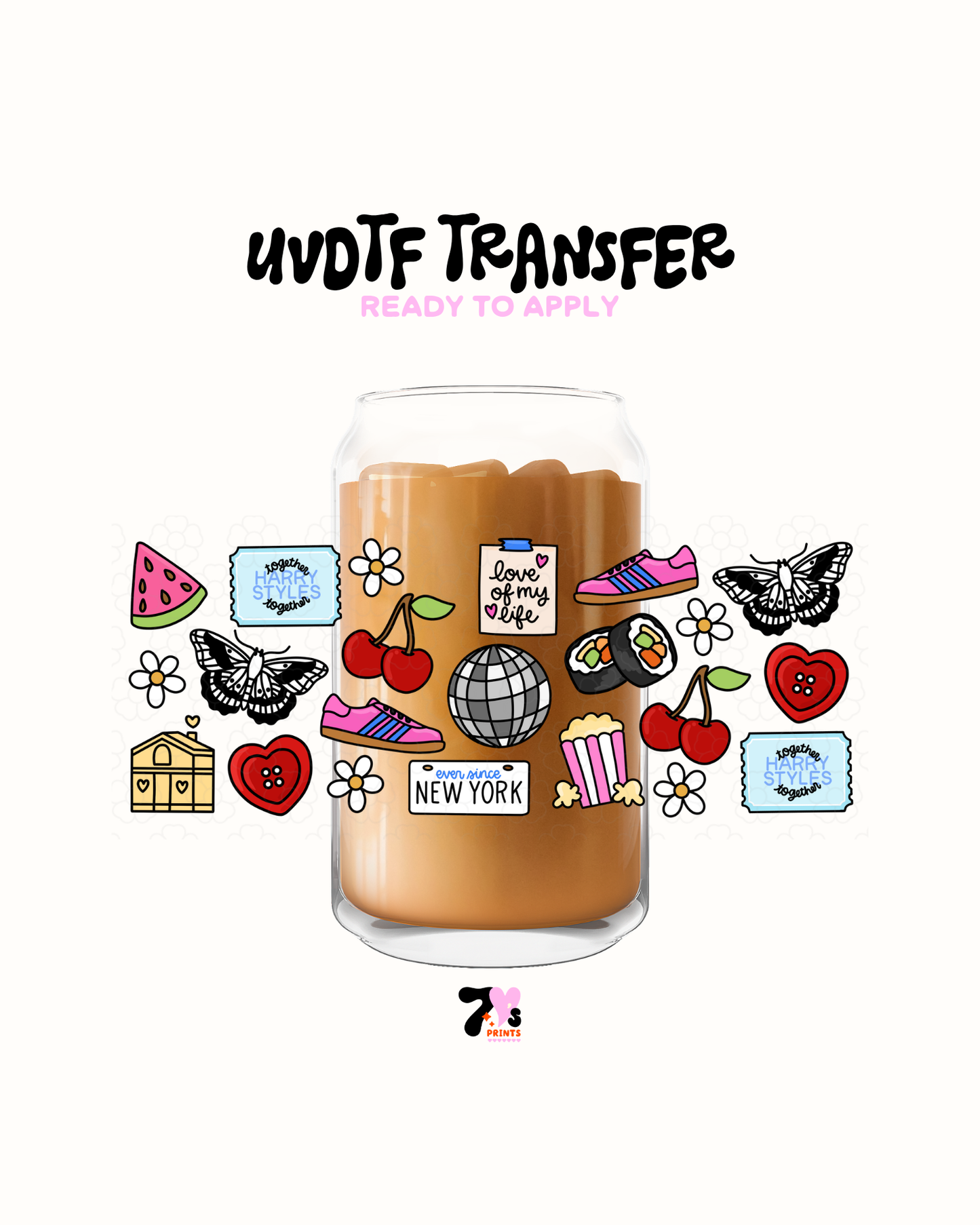 Love of my life New York - UVDTF Wrap