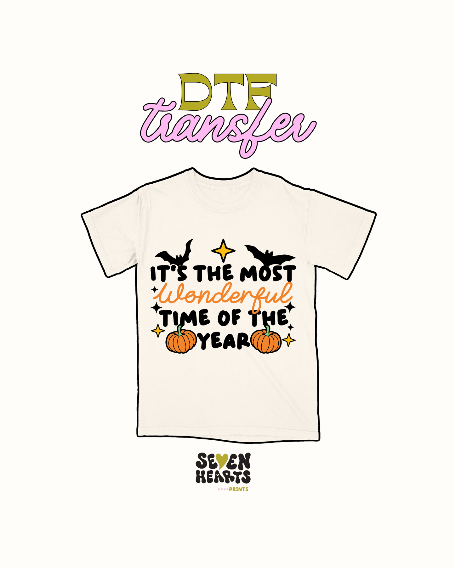 The most wonderful time of the year - DTF Transfer