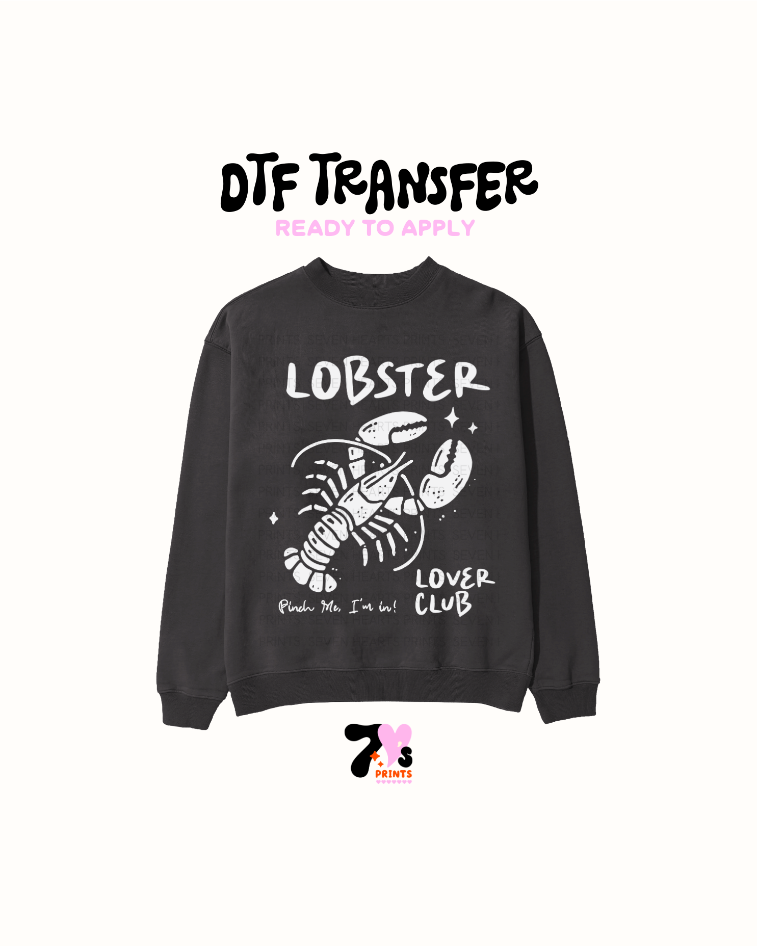 Lobster- DTF Transfers