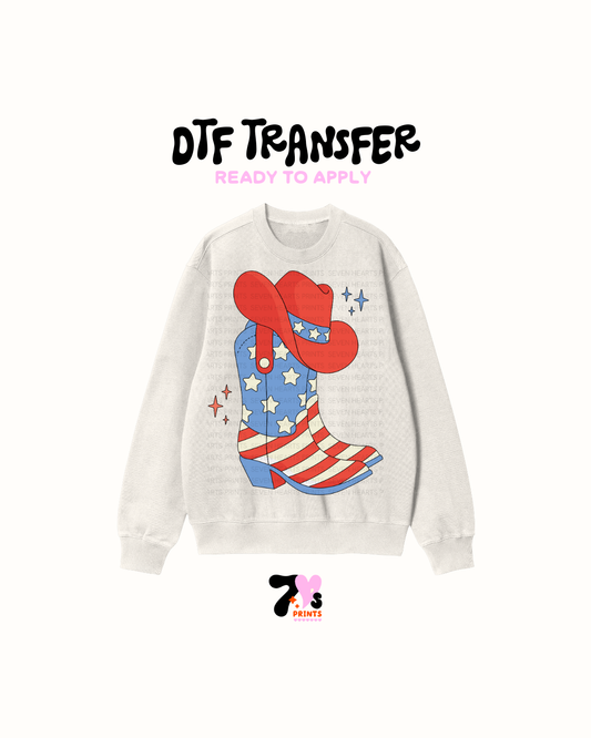 Patriot boots - DTF Transfers