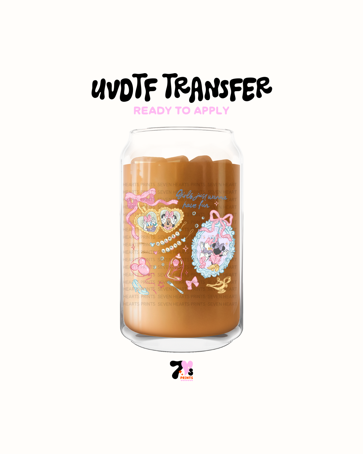 girls just want to have fun - UVDTF Decal