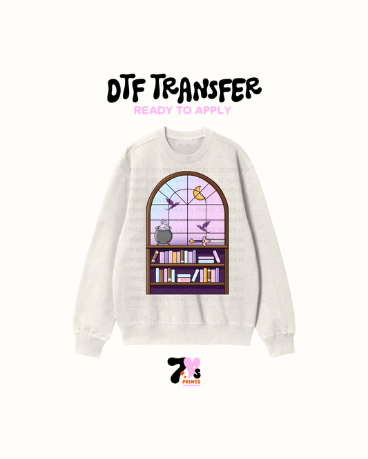 Bookshelf - DTF Transfers