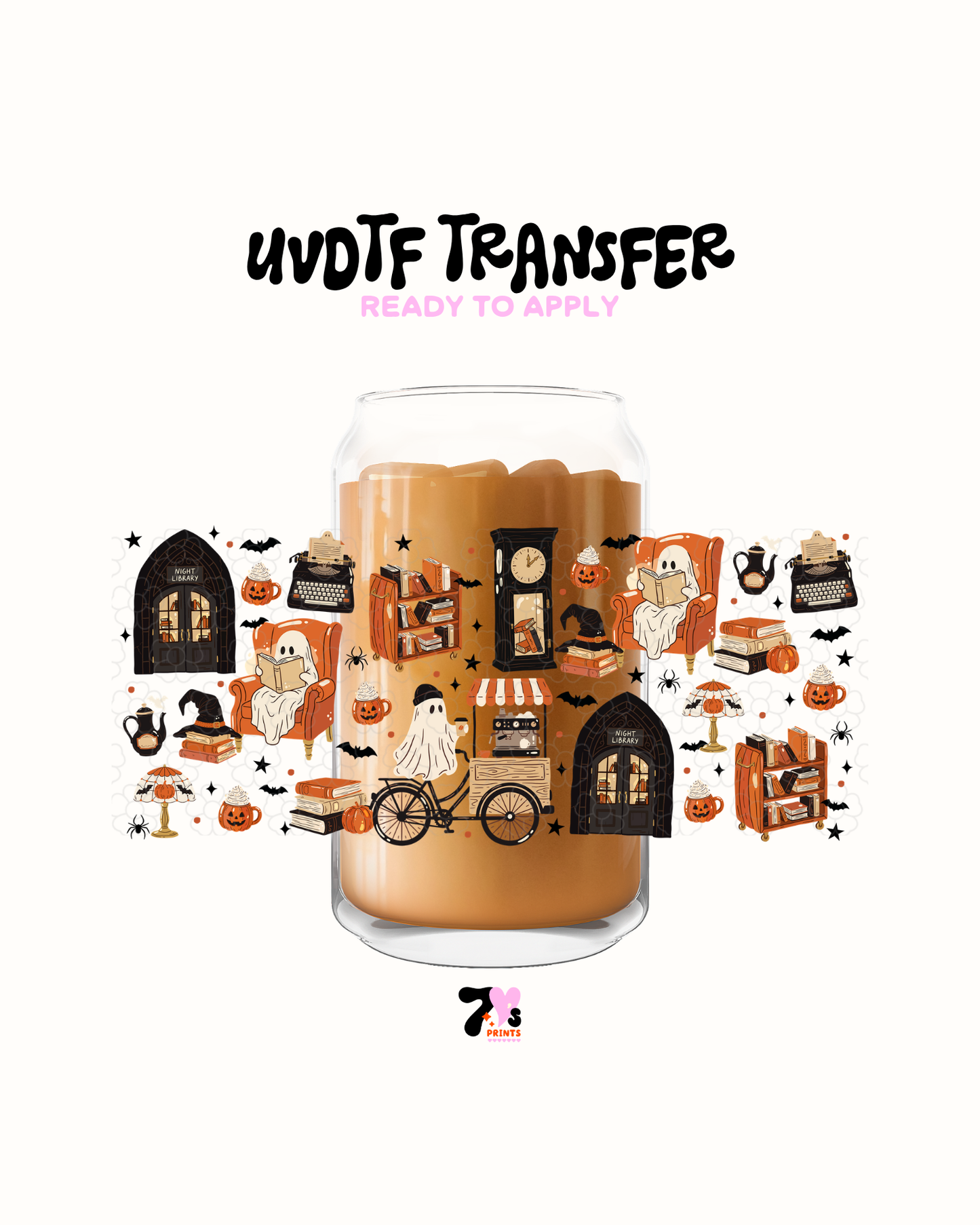 Ghosty Halloween - UVDTF Wrap