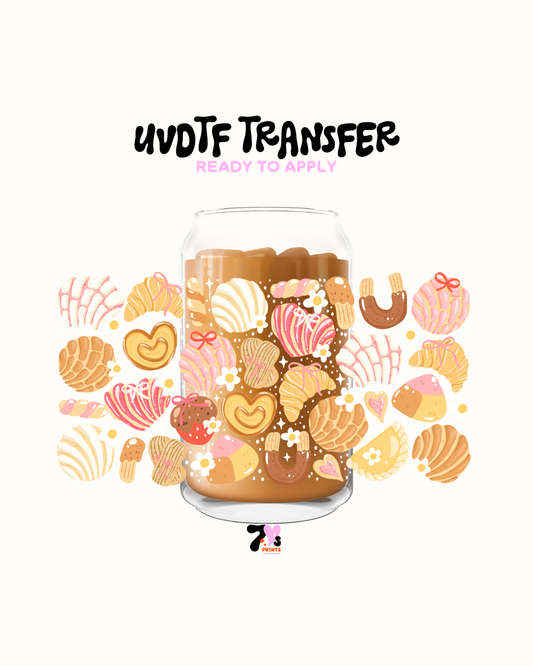 Conchas  bread - UVDTF Wraps