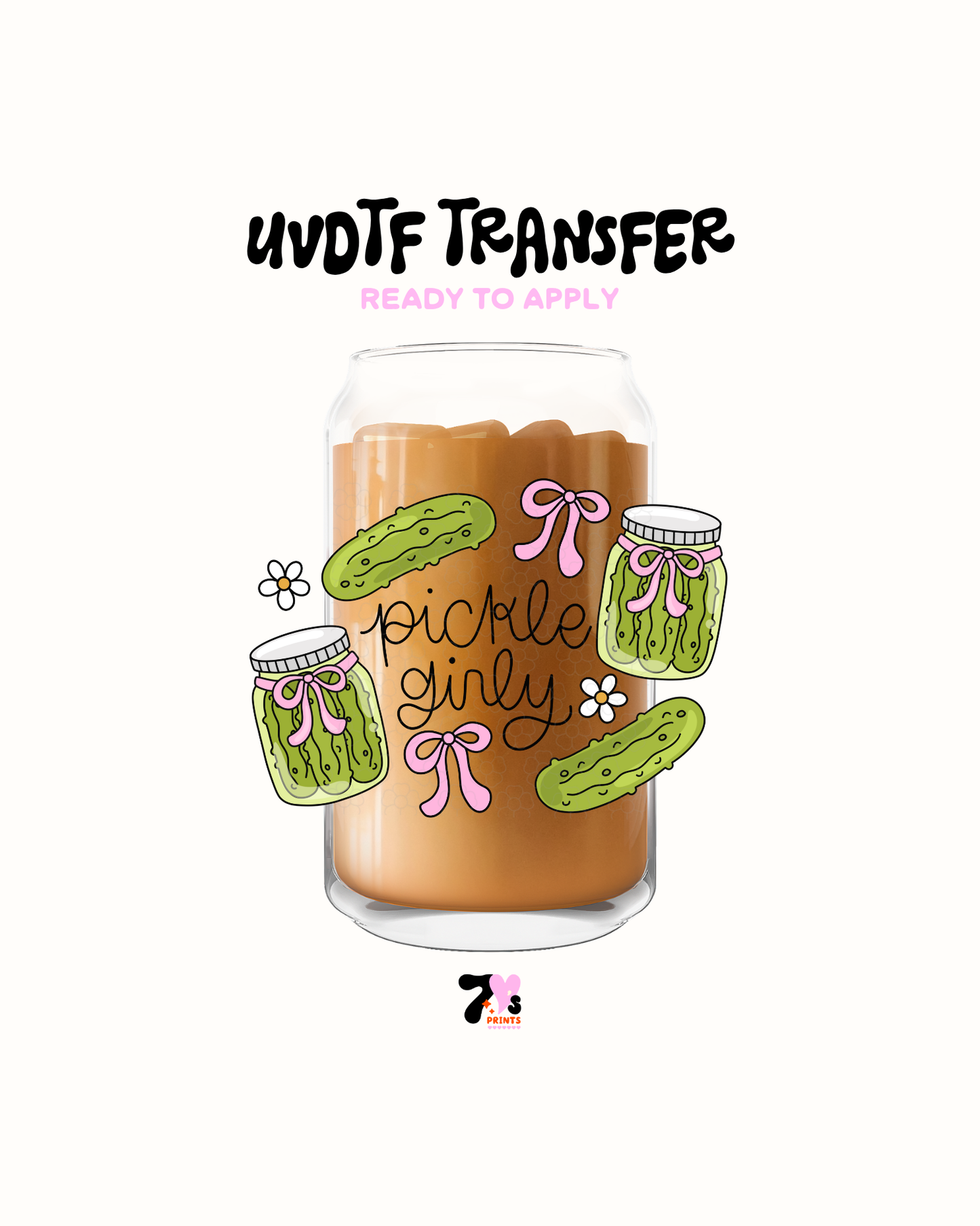 Pickle girly - UVDTF Decal