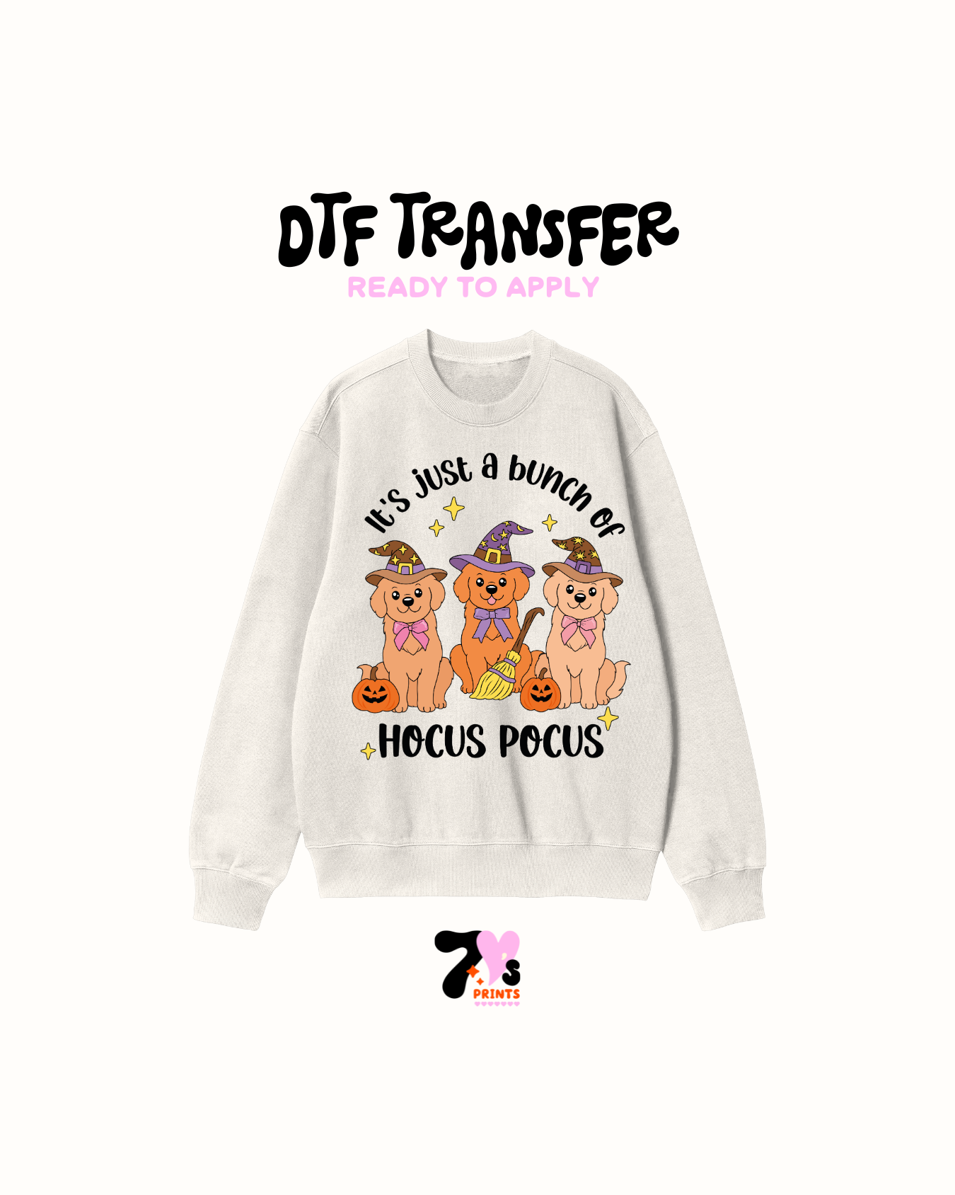 Its just a bunch of hocus- DTF Transfers
