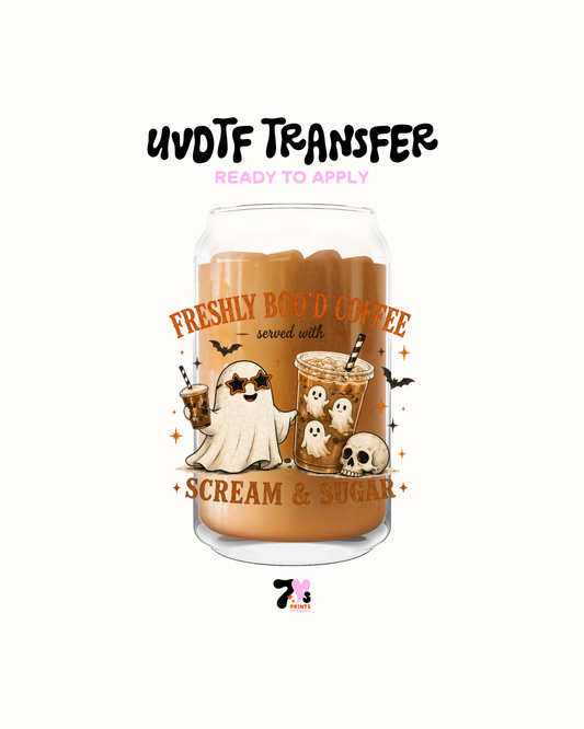 Freshly brood coffee - UVDTF Decal