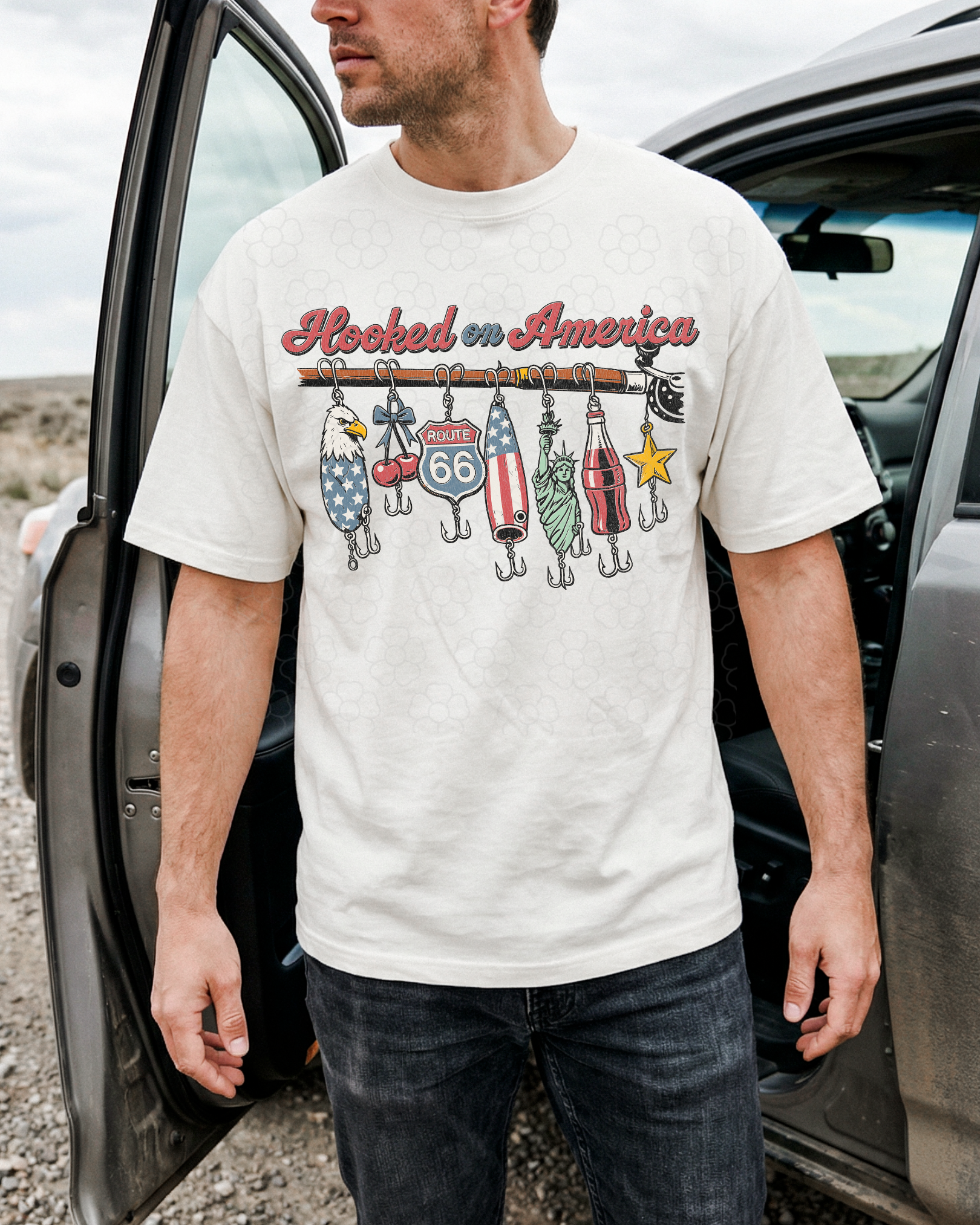 Hooked on America - DTF Transfers