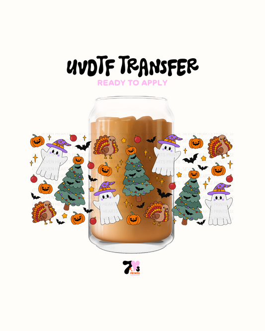 Halloween turkey - UVDTF Wraps