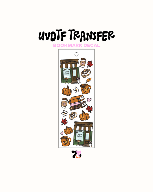 Bookstore - UVDTF Bookmark Decal