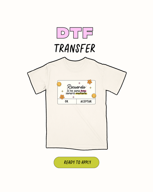 Recuerda  - DTF Transfer