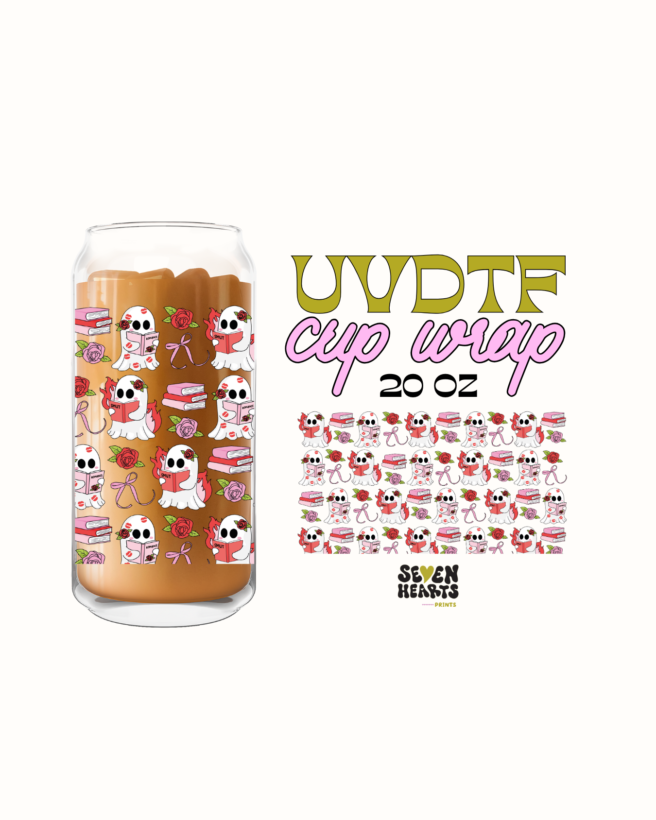 Romance Smut - Double Sided UVDTF 20oz Cup Wrap