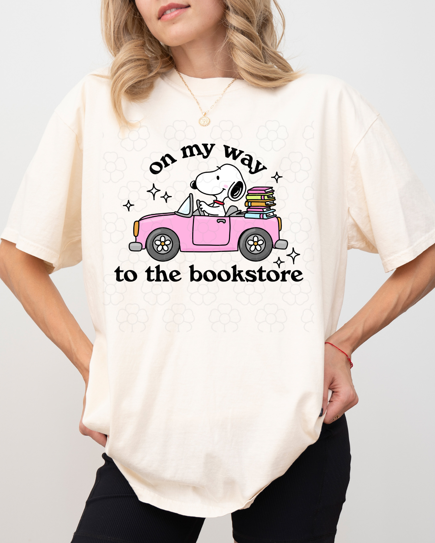 On my way to the bookstore - DTF Transfers