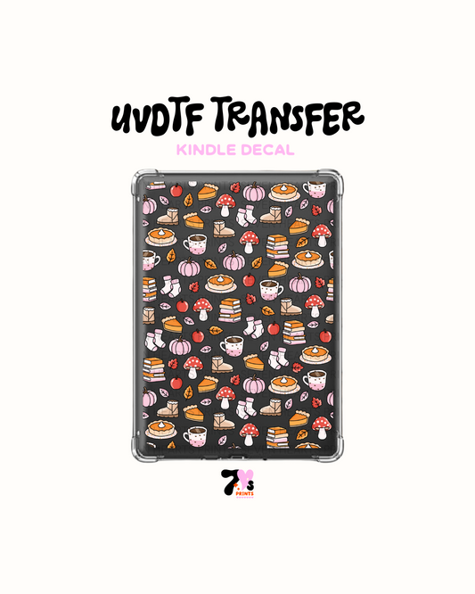 Mushies and pancakes - UVDTF Kindle Decal