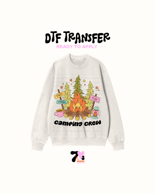 Camping crew- DTF Transfer