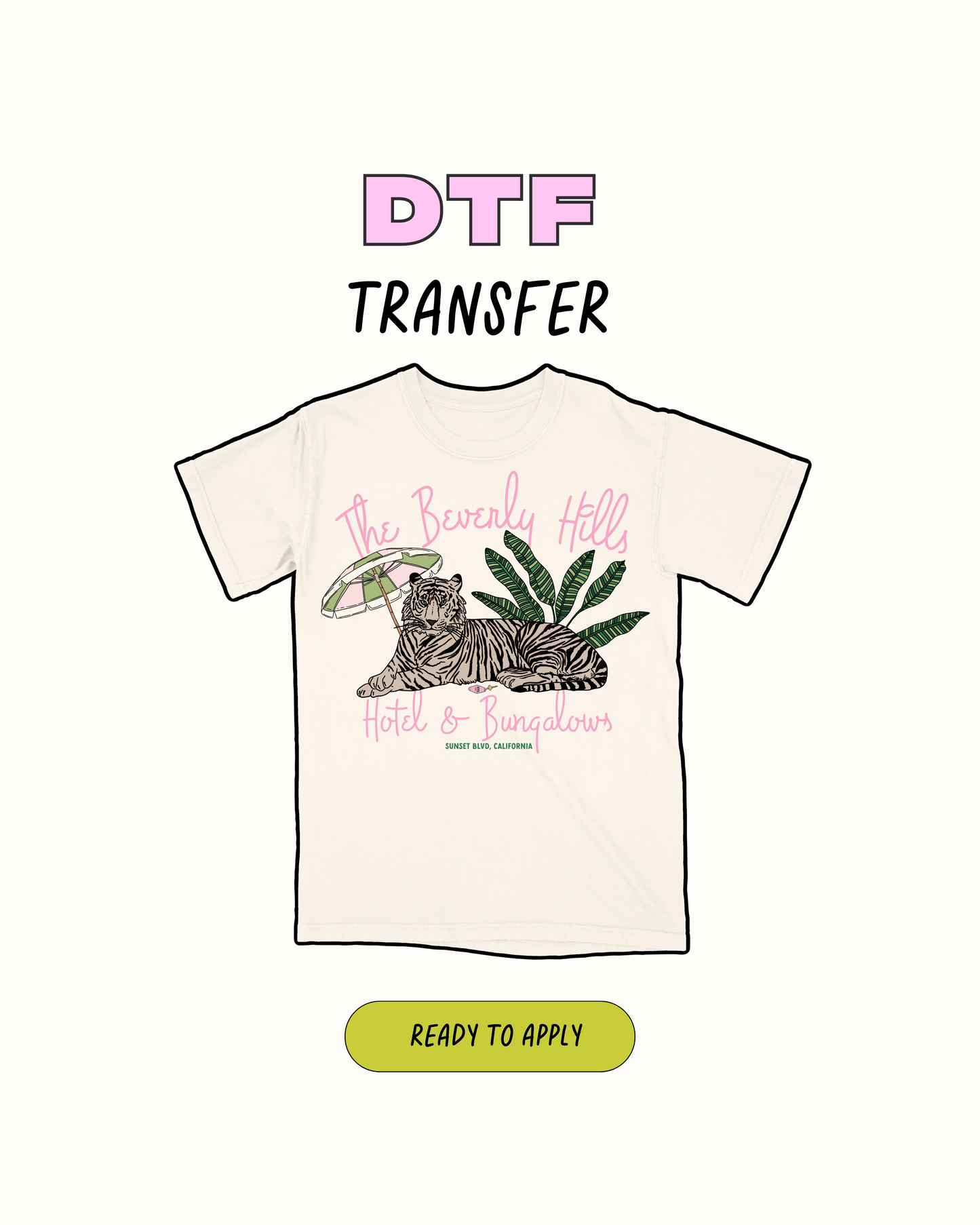 Beverly Hills - Transferencia DTF