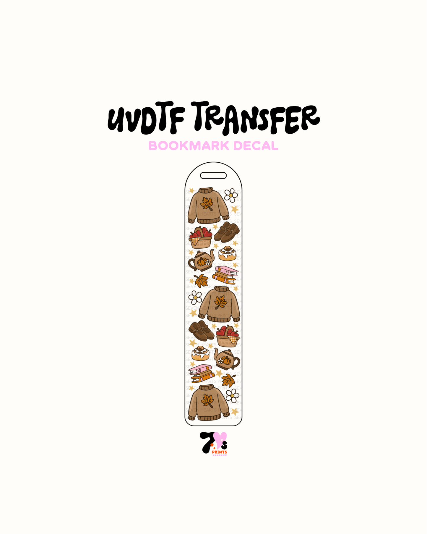 #171 UVDTF Bookmark Decal 1.1