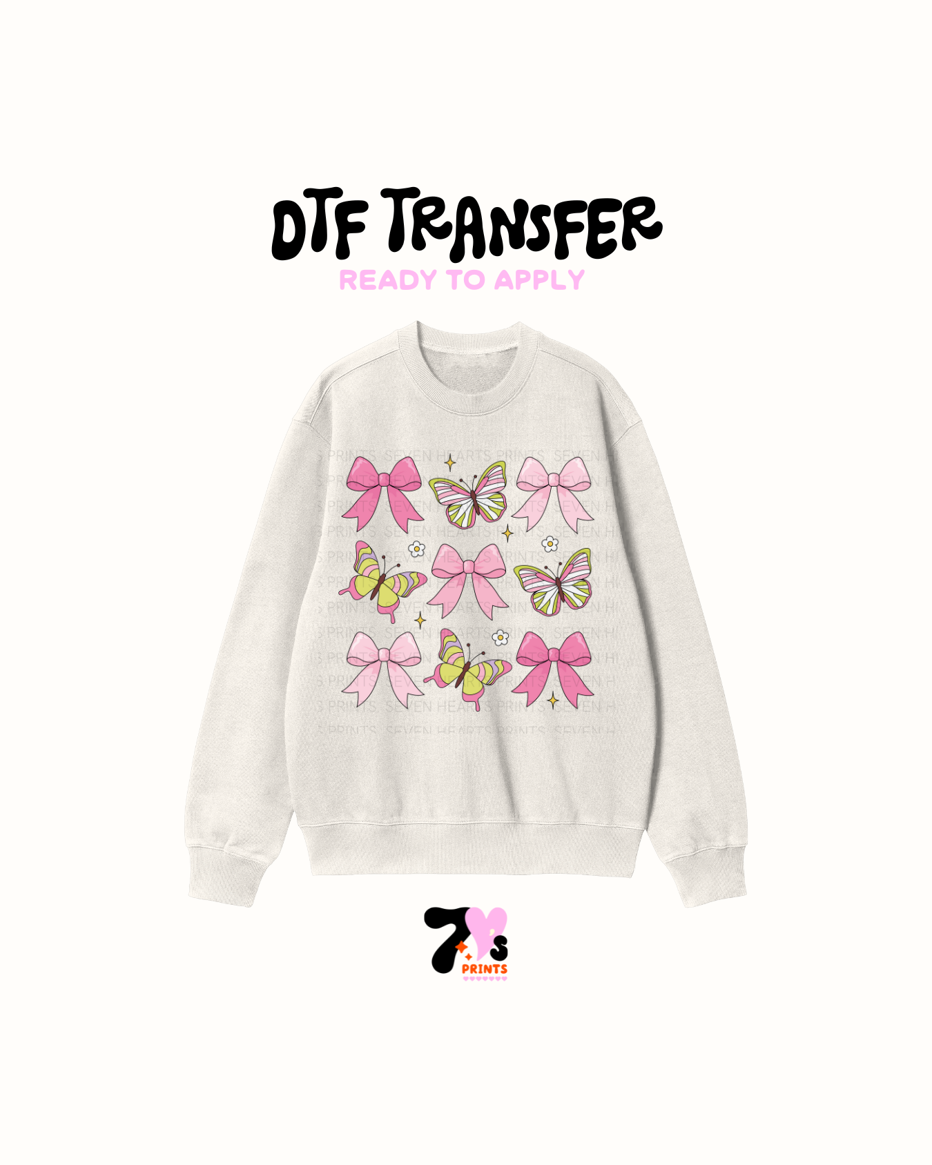 Butterflies and bows - DTF Transfers
