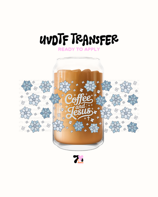 Coffee and Jesus - UVDTF Wraps