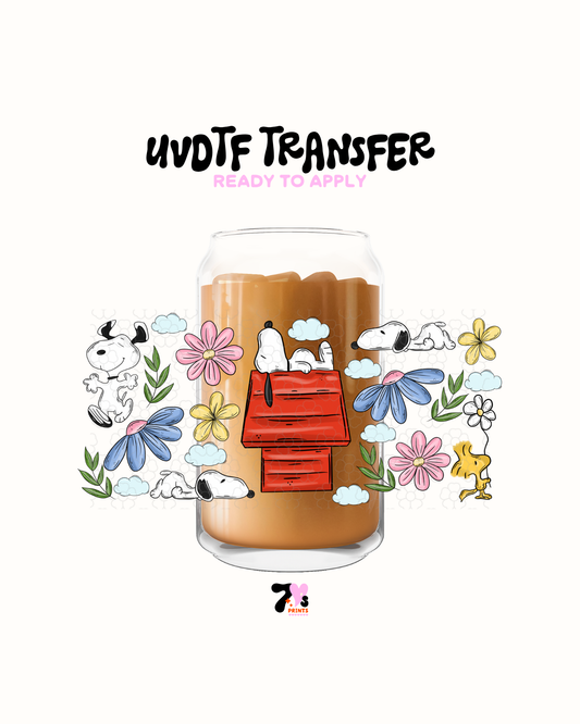 White Dog - UVDTF Wrap