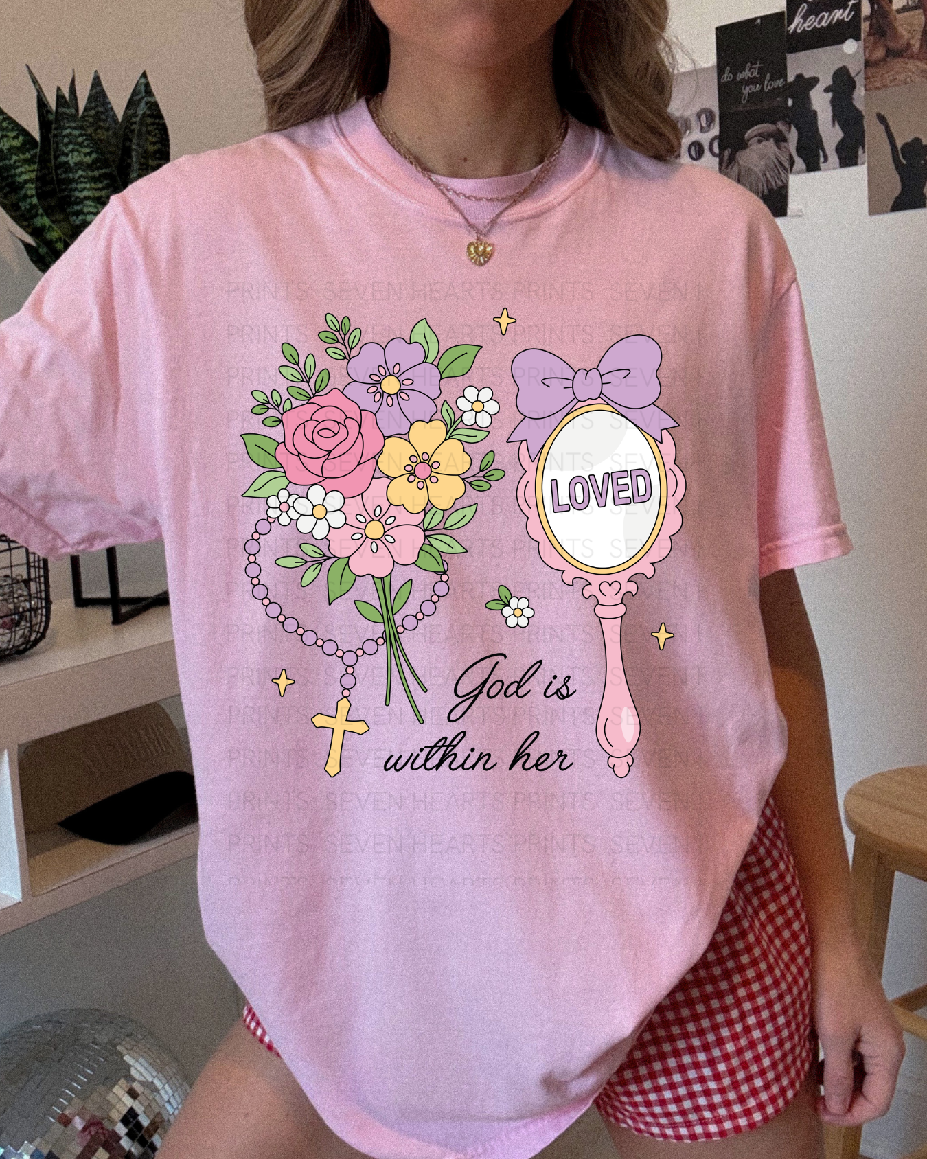 God is within her - DTF Transfers