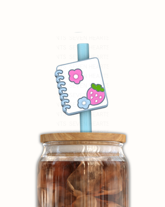 Journal Friend 3D Straw Topper