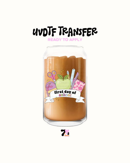 School - UVDTF Decal