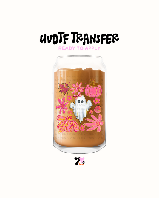 Pink Ghosty   - UVDTF Decal