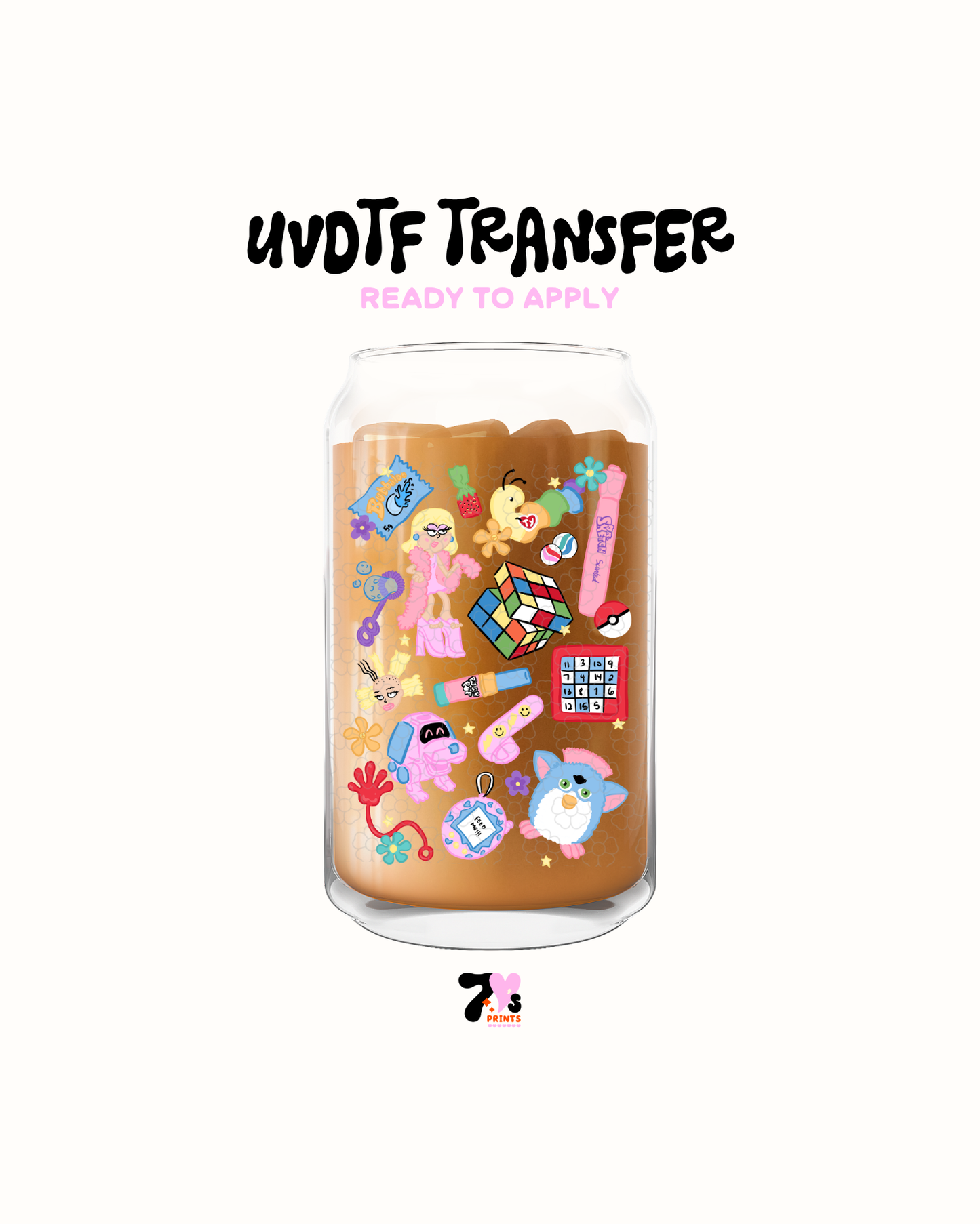 90's- UVDTF Decal
