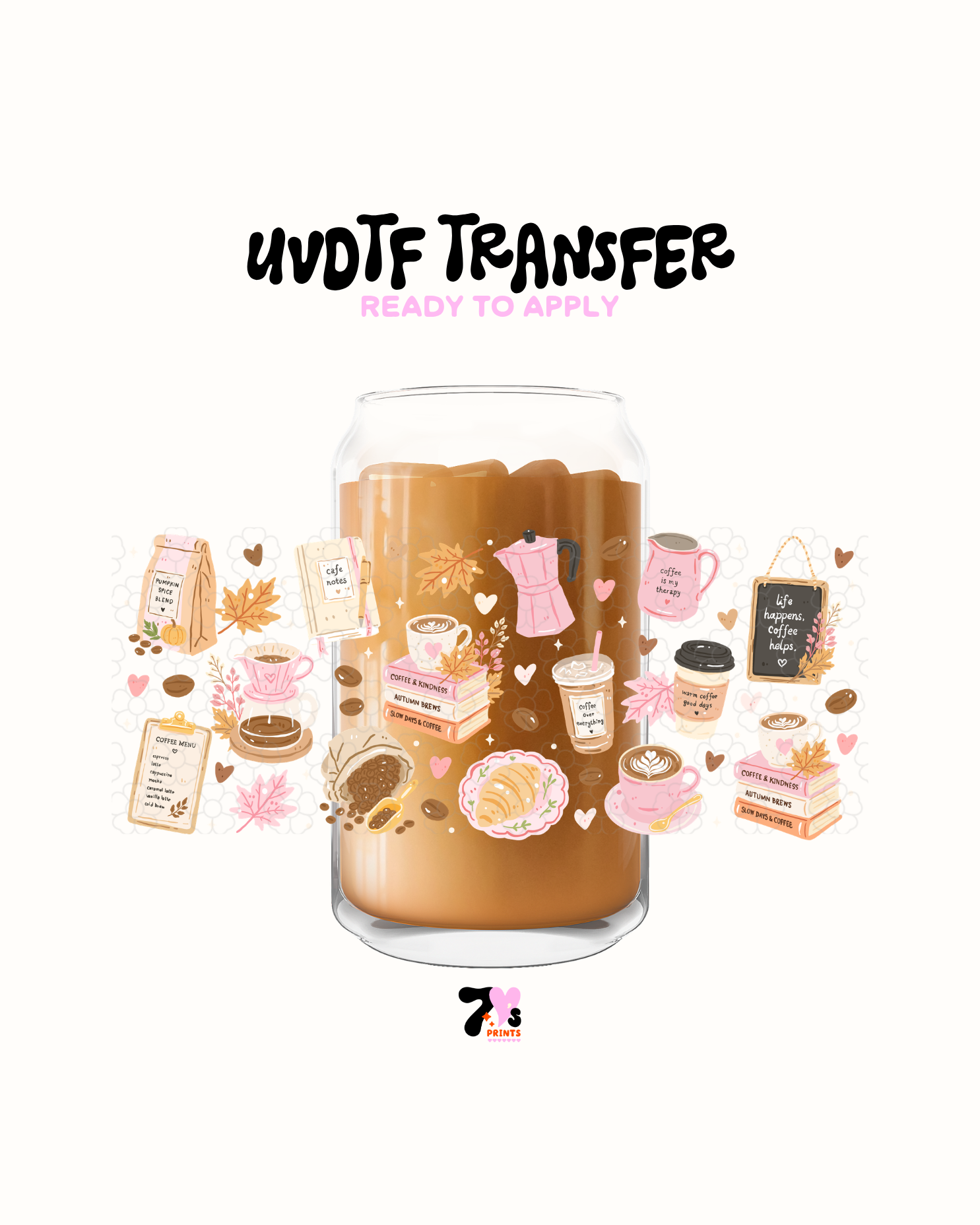 Coffee shop - UVDTF Wrap