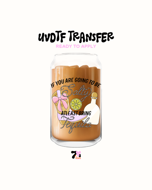 Salty tequila - UVDTF Decal