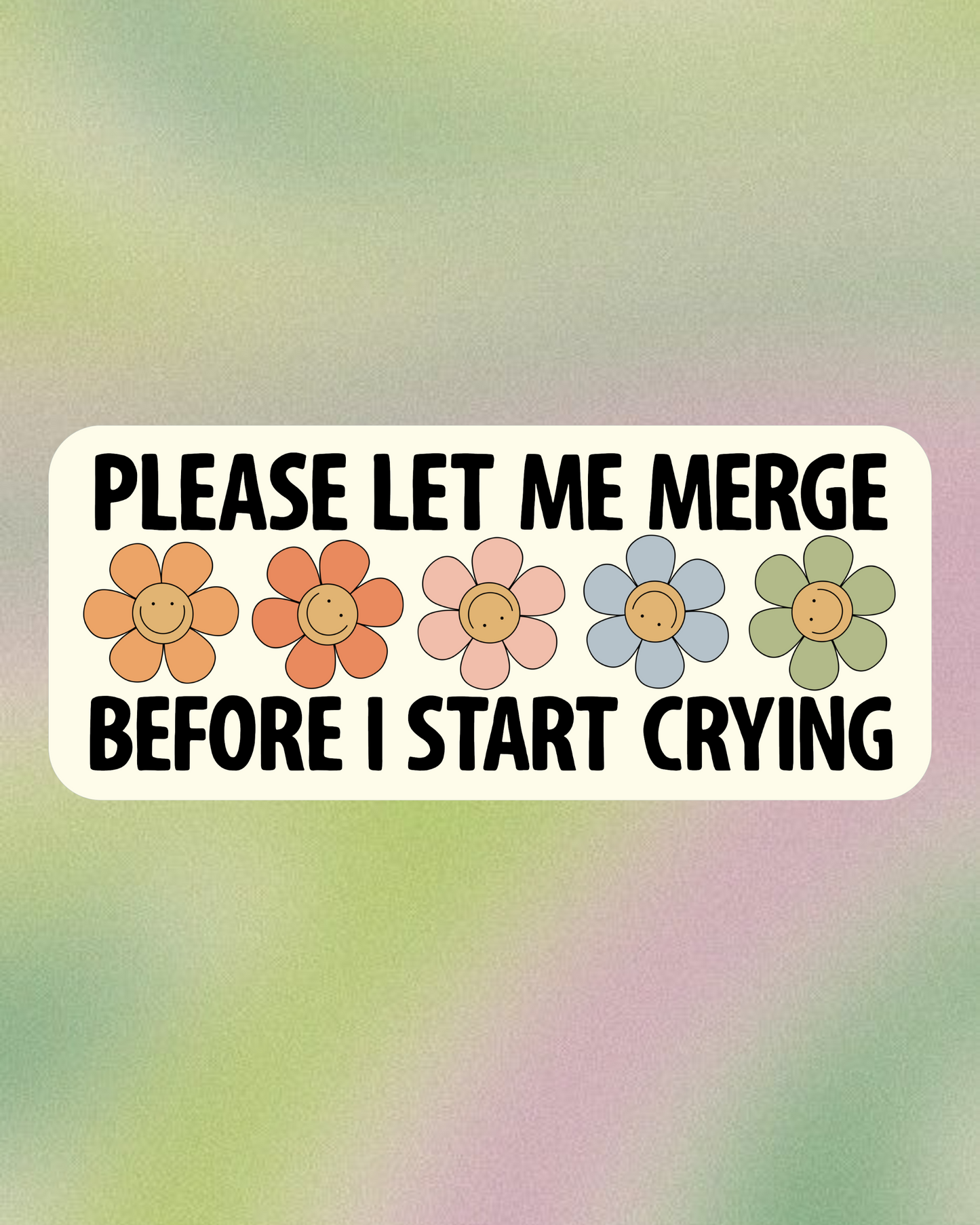 Please let me merge - Bumper Sticker