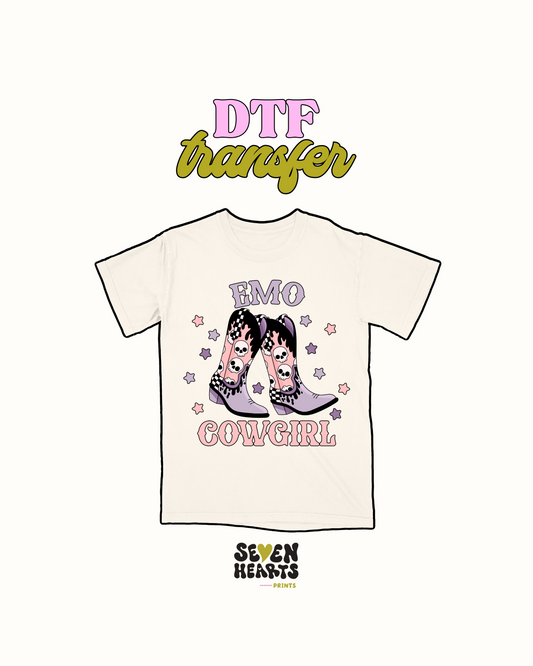 Emo cowgirl - DTF Transfer