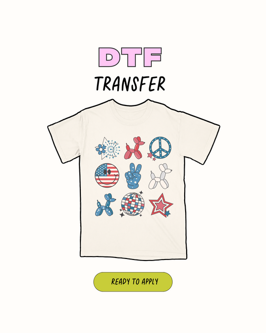 4 de julio #6 - Transferencia DTF