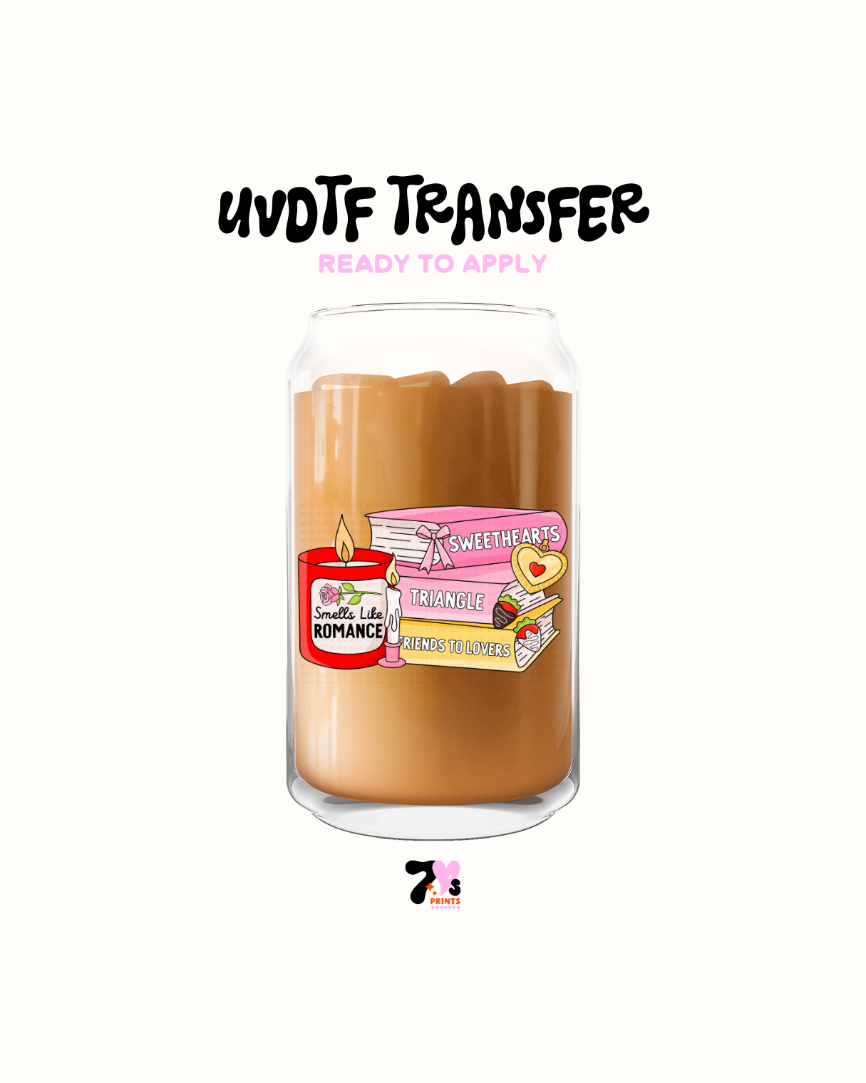 Smell like Romcance - UVDTF Decal