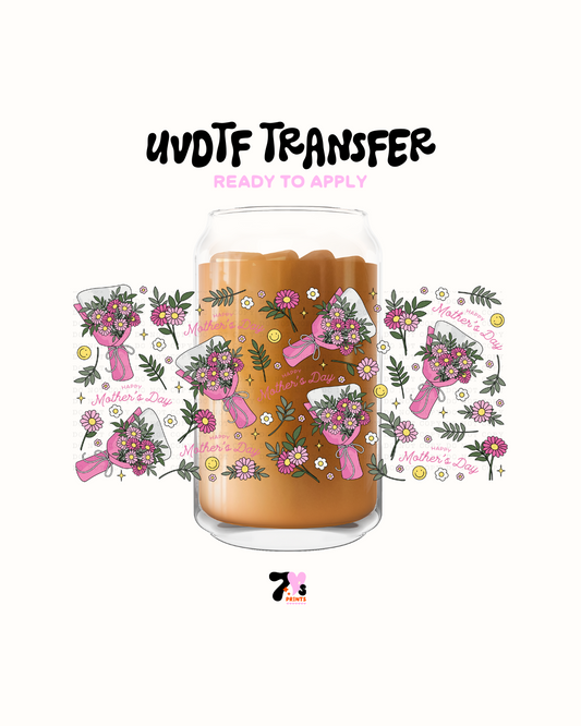 Mothers day Flowers - UVDTF Wrap