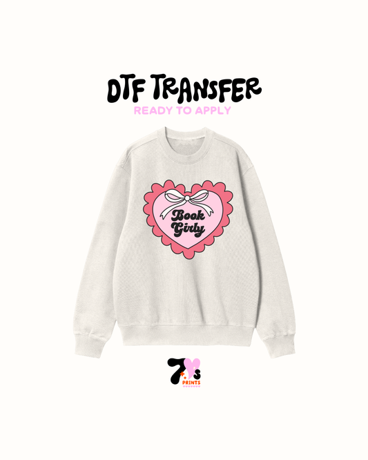 Book Girly - DTF Transfers